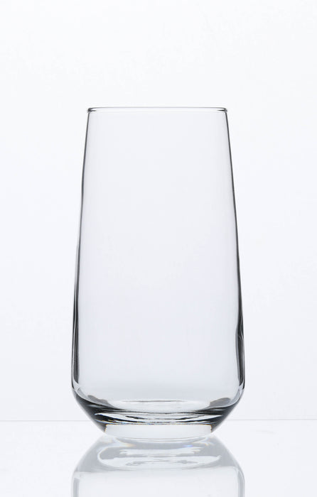 Hiball Clear Glasses. Tall Drinking Water / Juice Glass. (Set of 6) 480 ml.