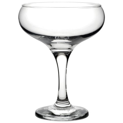 6pcs Martini Cocktail Glasses. Champagne Coupe Saucers. (270 ml).