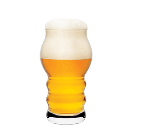 Craft Beer Glasses. Lager / IPA Beer Glass. Ale Craft Glass. (Pack of 4)(435 ml)