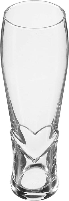 Wheat Craft Beer Glasses. Lager Beer Glass. Ale Craft Glass. (Pack of 4)(455 ml)