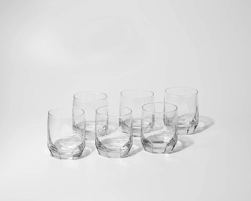 3 Different Sizes Glasses Set. Highball & Tumblers. (Set of 18) (385/310/215 ml)