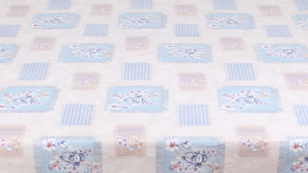 Rectangular Tablecloth. PVC (140x180cm) Waterproof Table Cloth. Easy Wipe Clean.