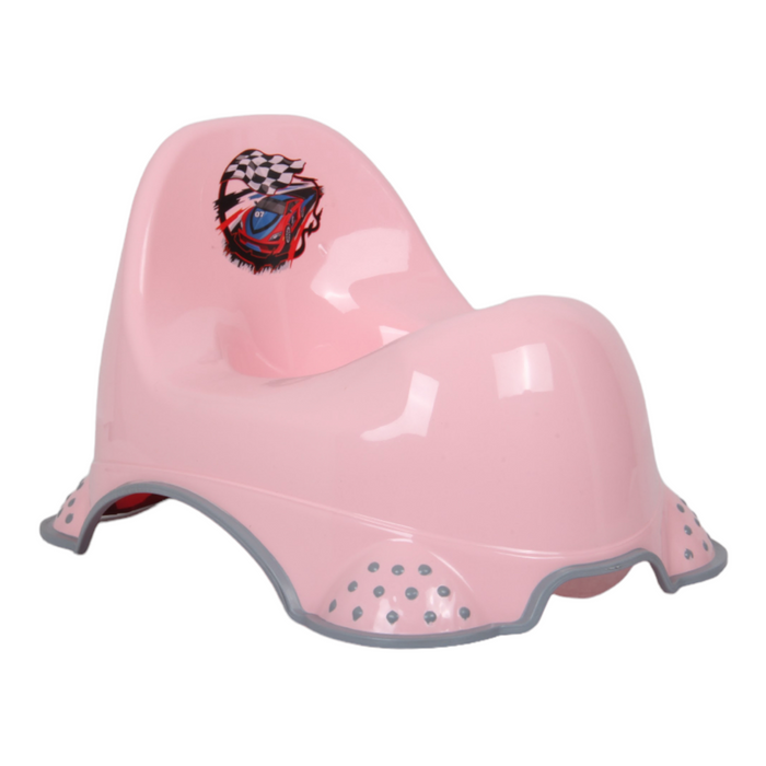 Baby Potty Trainer. Non-Slip Baby Toilet Training Seat. (Pink)