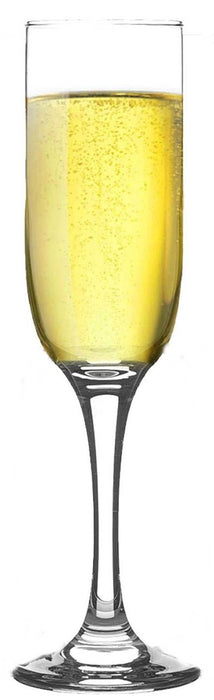 Elegant Long Stem Champagne Glasses - Set of 6 for Celebrations!
