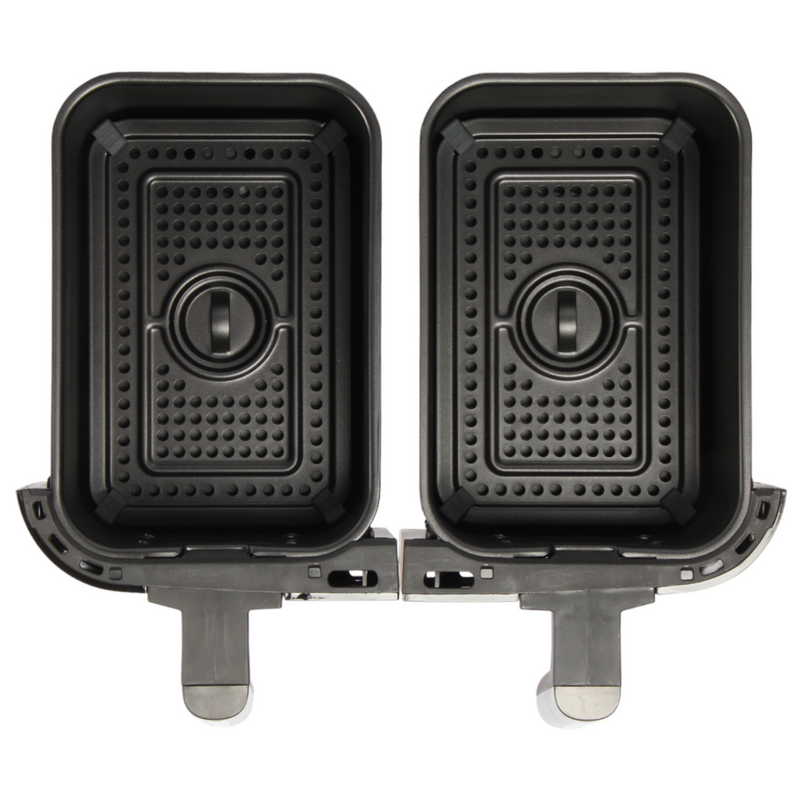 Astro Electra Dual Zone 9L Air Fryer. 2x4.5L Drawers. Touch Screen. Smart Finish. 12-in-1. 2600W.