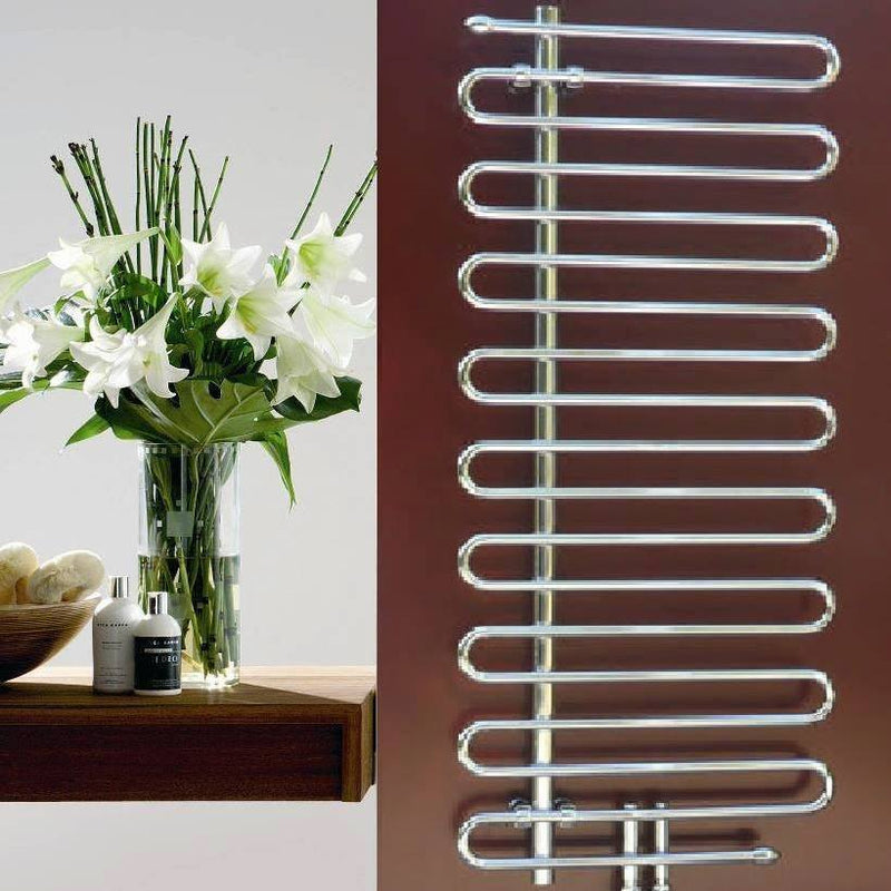 Central Heating S Design Towel Rail Radiator. (600x1330 mm)