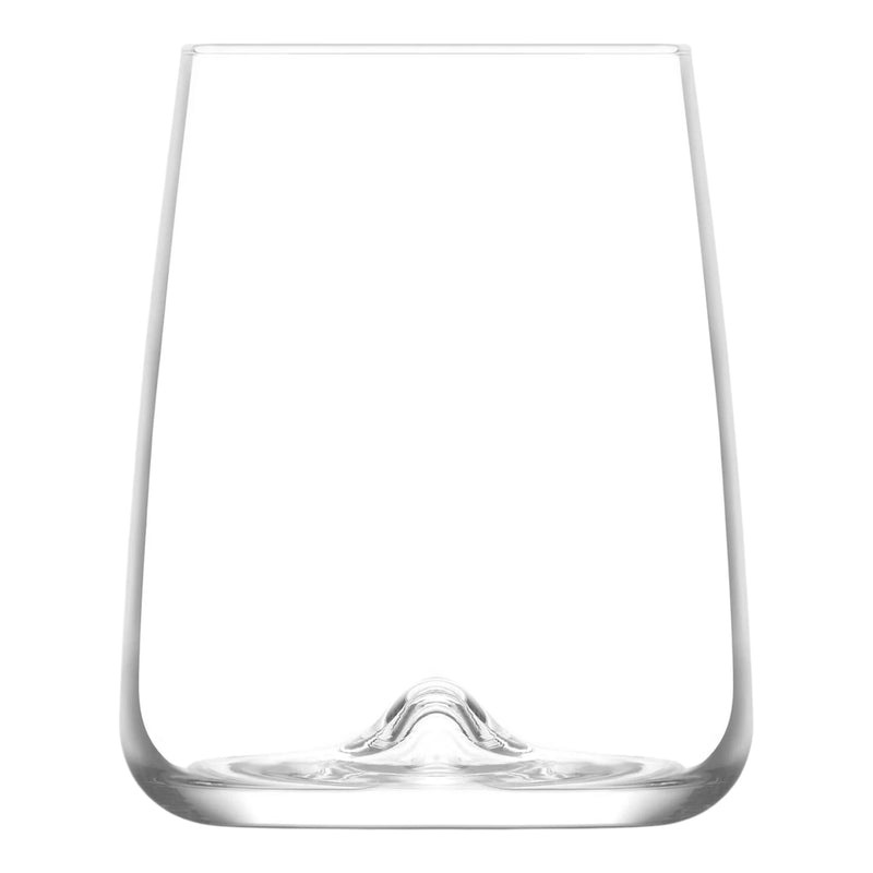 Glasshop Set of 6 Everyday Tumbler Glasses - 360ml Juice, Water, Whisky Glasses.