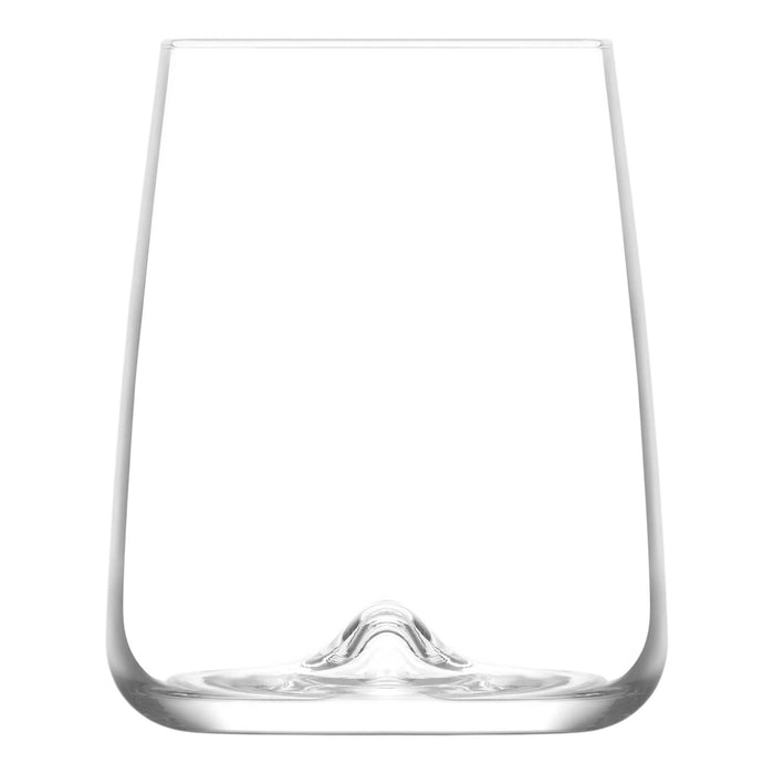 Glasshop Set of 6 Everyday Tumbler Glasses - 360ml Juice, Water, Whisky Glasses.