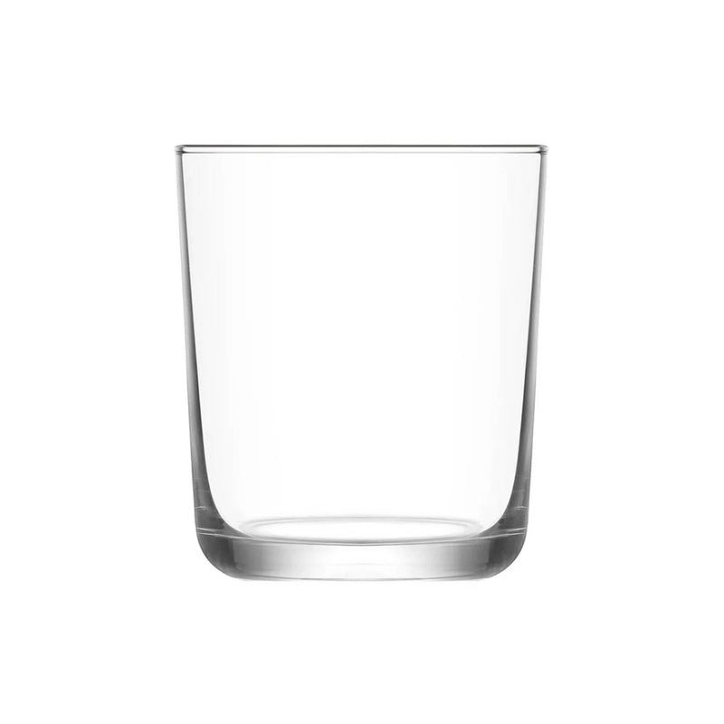 Glasshop 6pcs Tumbler Glasses. 360ml Stemless Glass for Water, Cocktail, Juice.
