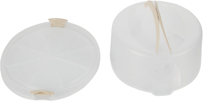 Jolie Max Round Cake Carrier. Plastic Food Storage Box.
