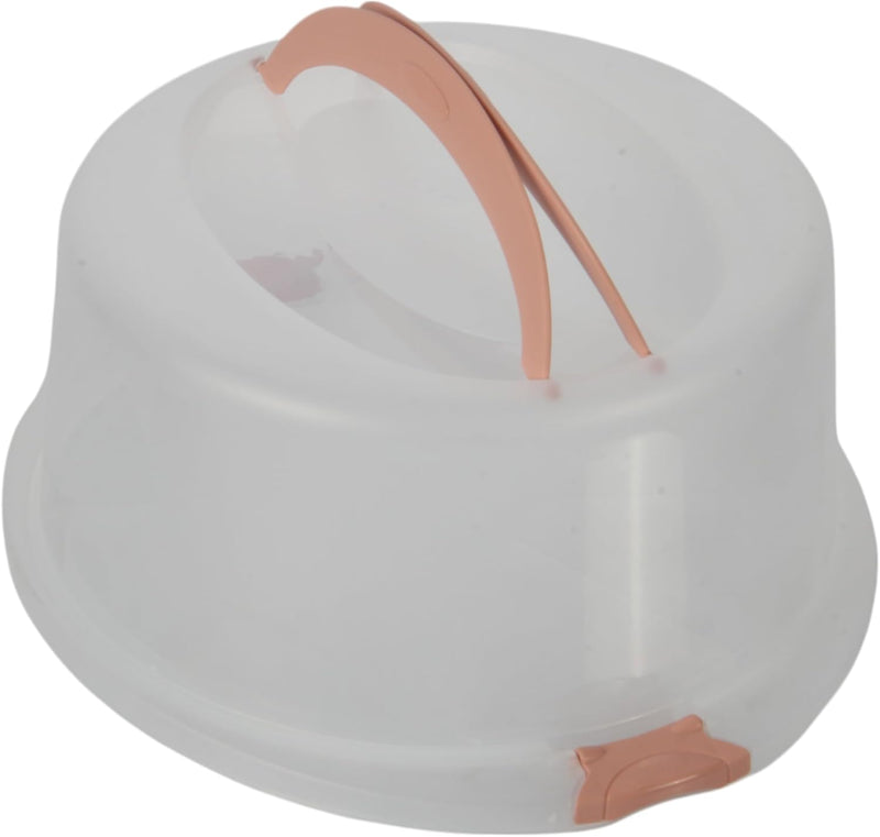 Jolie Max Round Cake Carrier. Plastic Food Storage Box.