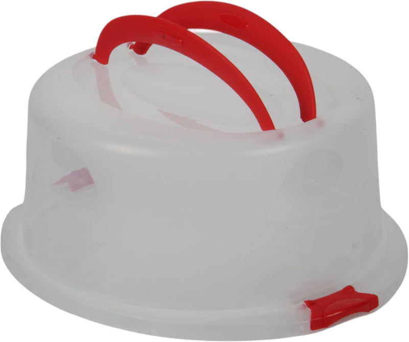 Jolie Max Round Cake Carrier. Plastic Food Storage Box.