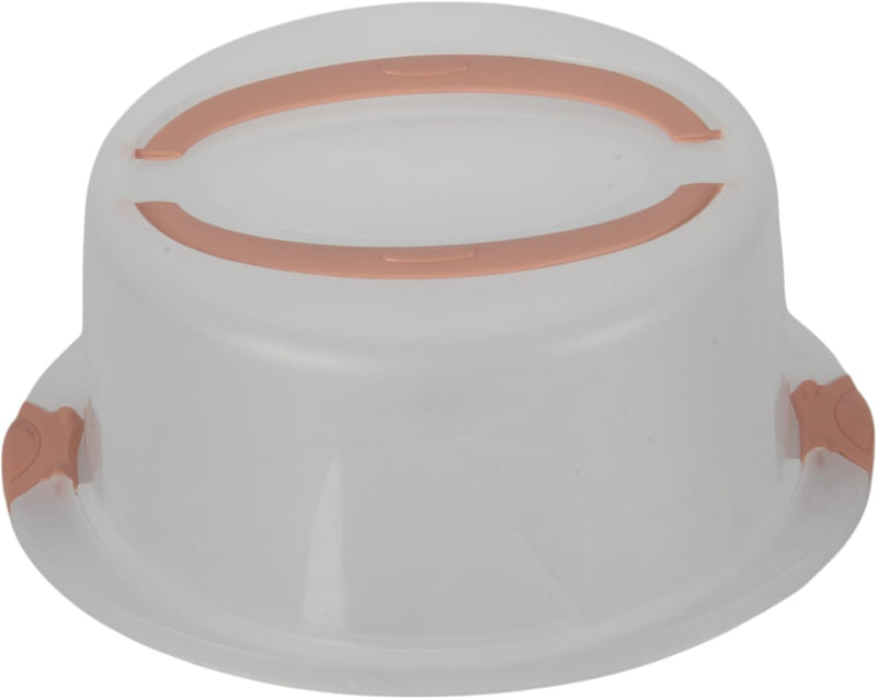 Jolie Max Round Cake Carrier. Plastic Food Storage Box.