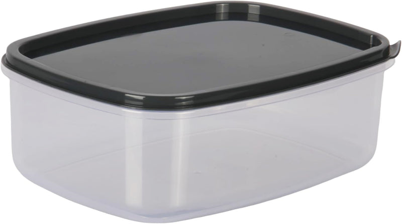 3pcs Rectangle Food Storage Container Set with Lids. Microwave & Freezer Safe.