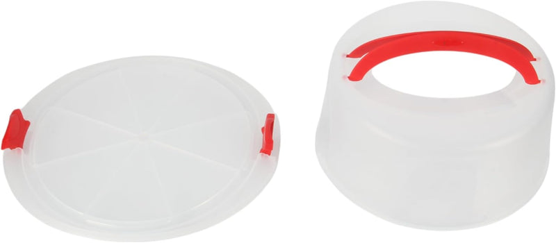 Jolie Max Round Cake Carrier. Plastic Food Storage Box.