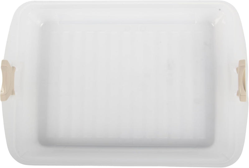 Jolie Max Rectangular Cake Carrier. Plastic Food Storage Box.