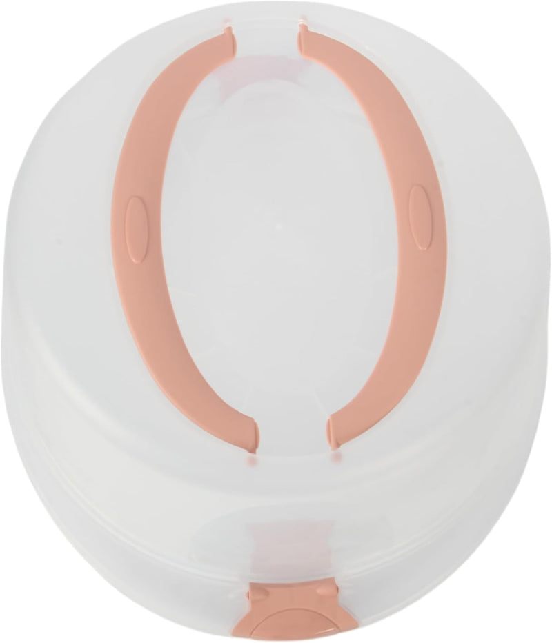 Jolie Max Round Cake Carrier. Plastic Food Storage Box.