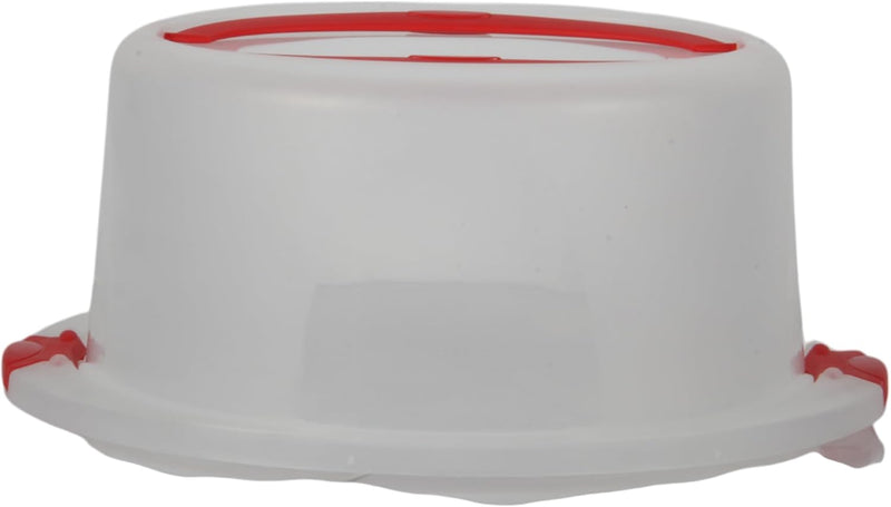 Jolie Max Round Cake Carrier. Plastic Food Storage Box.
