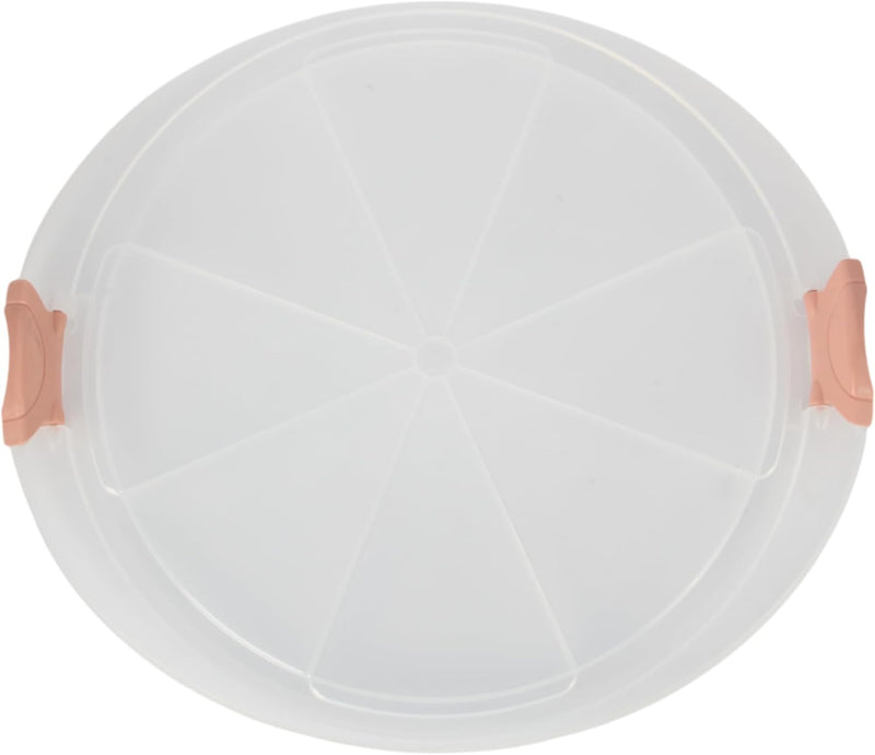 Jolie Max Round Cake Carrier. Plastic Food Storage Box.