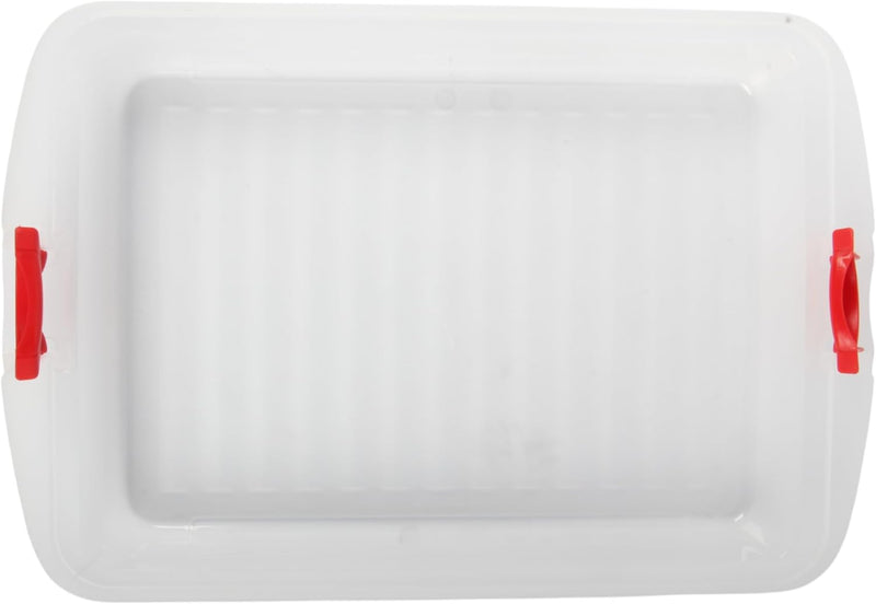 Jolie Max Rectangular Cake Carrier. Plastic Food Storage Box.