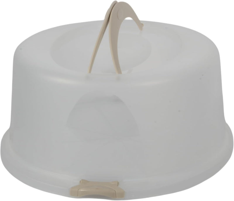 Jolie Max Round Cake Carrier. Plastic Food Storage Box.