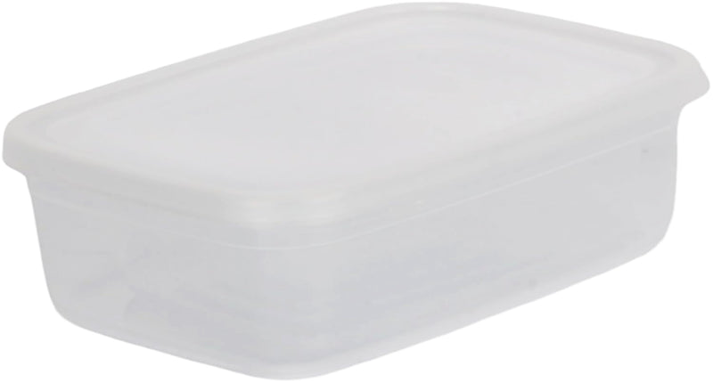 5-Size Clear Food Container Set. Kitchen Storage Boxes. Airtight Lids. BPA Free.