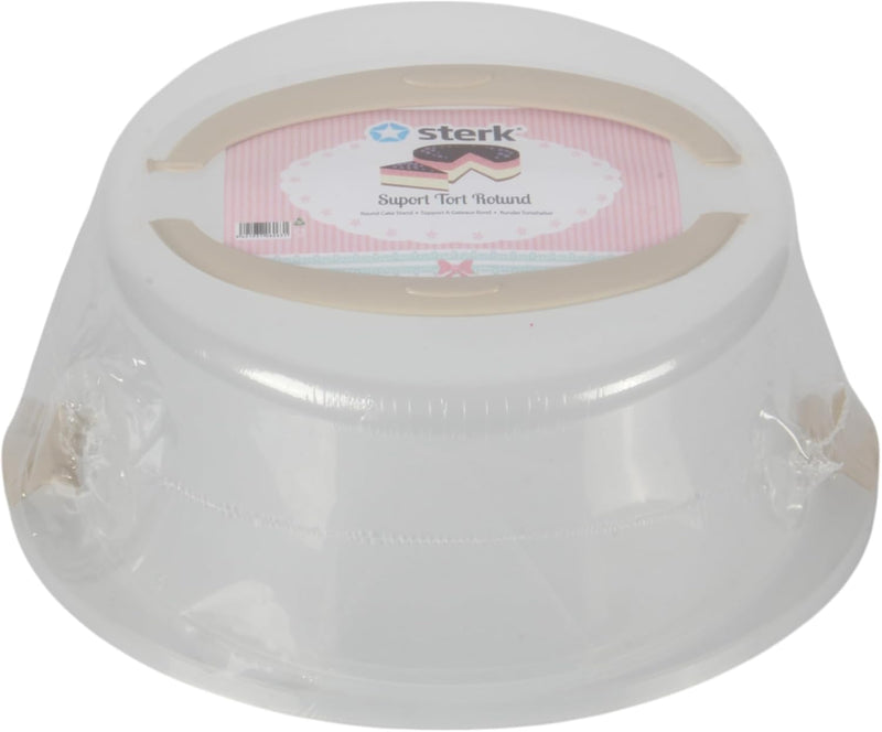 Jolie Max Round Cake Carrier. Plastic Food Storage Box.