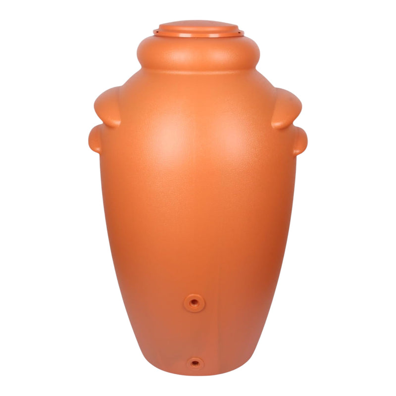 Jolie Max 350L Decorative Rain Water Butt. Amphora Style Water Collector with Tap & Flower Pot. Durable Garden Water Tank – 80 x 70 x 120 cm