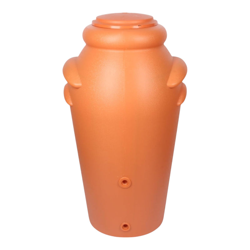 Jolie Max 200L Decorative Rain Water Butt. Amphora Style Water Collector with Tap & Flower Pot. Durable Garden Water Tank – 60 x 50 x 110 cm