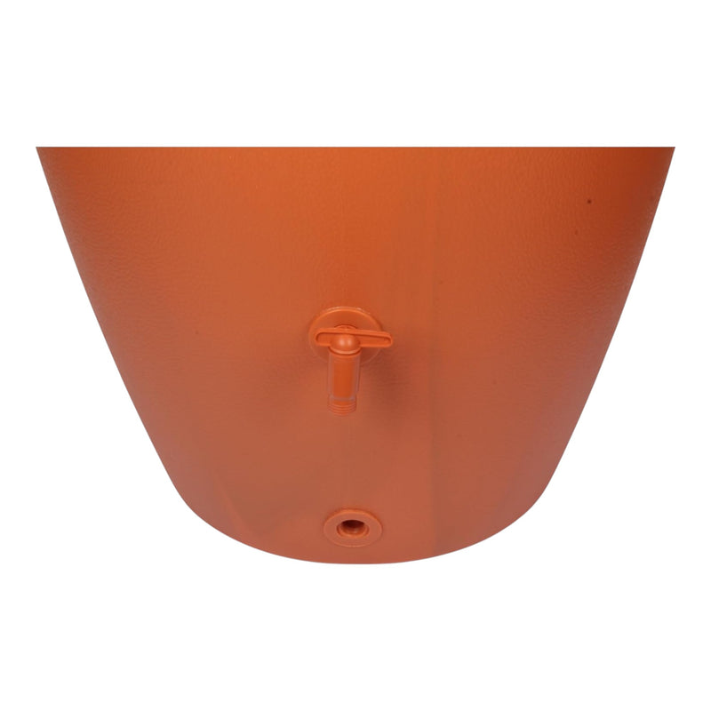 Jolie Max 350L Decorative Rain Water Butt. Amphora Style Water Collector with Tap & Flower Pot. Durable Garden Water Tank – 80 x 70 x 120 cm