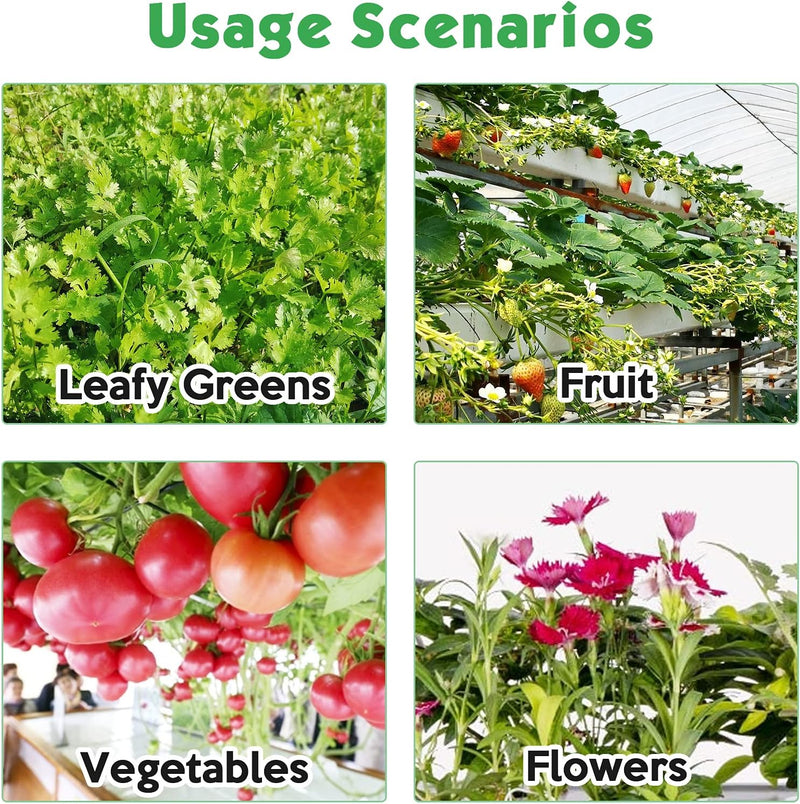 50pcs Net Cup Pots. 2 inch (5cm) Hydroponic Planting Mesh Pot Net. Heavy Duty.