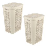 60L Large Plastic Laundry Basket — CRE60L | Family-Sized Washing Hamper | Laundry Baskets — All In One London