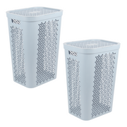 60L Large Plastic Laundry Basket — CRE60L | Family-Sized Washing Hamper | Laundry Baskets — All In One London