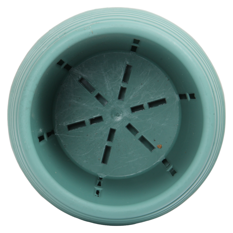 Mini Round Flower Pot. Succulent, Cactus Flower Planter. Desktop Pot. (Green)