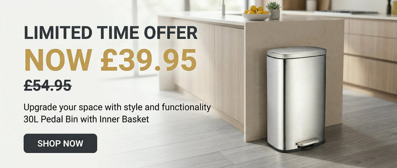 stainless steel  pedal bin