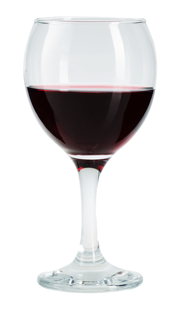 Glasshop 6pcs Classic Wine Glasses. 365ml Large & Clear Stemware for Wine Glass.