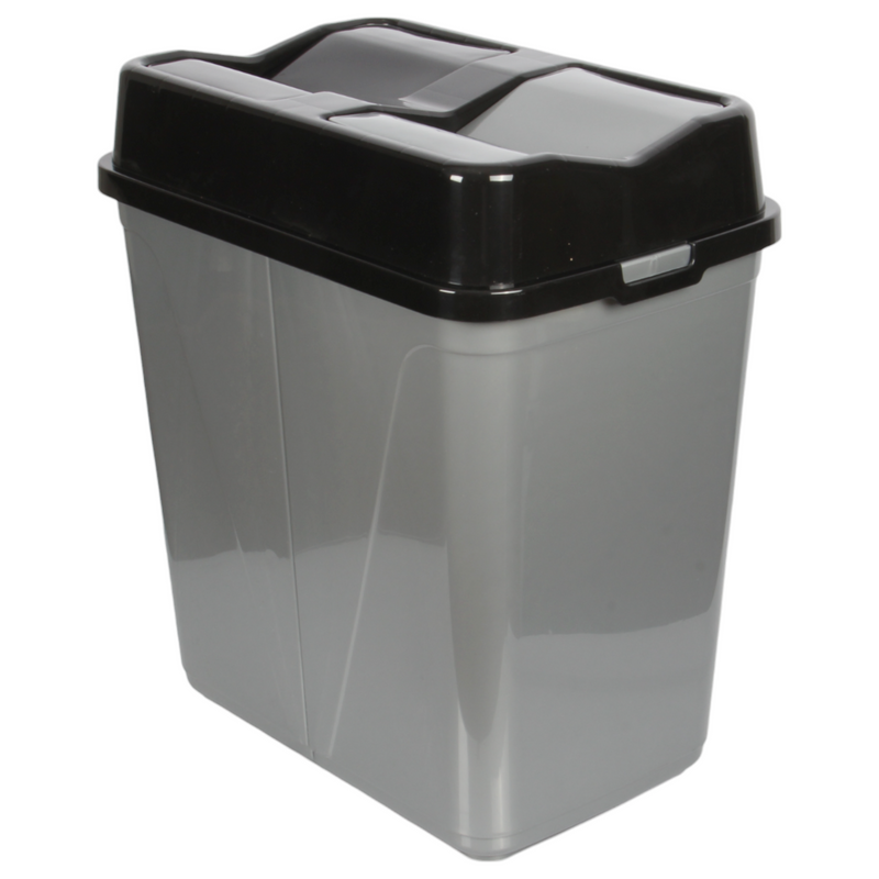 Dual Compartment Rubbish Waste Bin - 100L