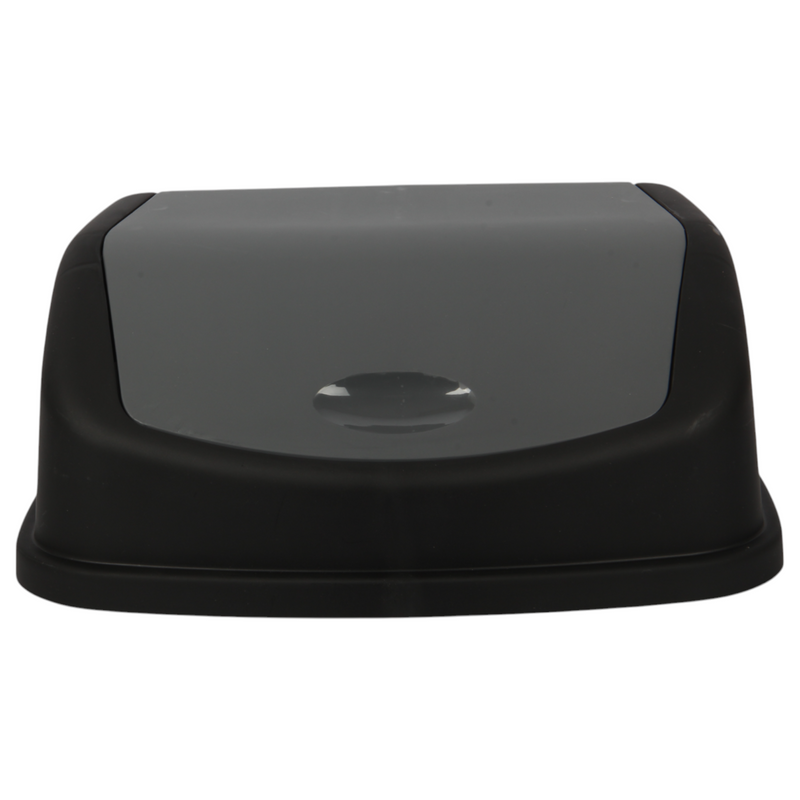 35L Large Swing Top Kitchen Bin. Plastic Dustbin with Flip Top Lid.