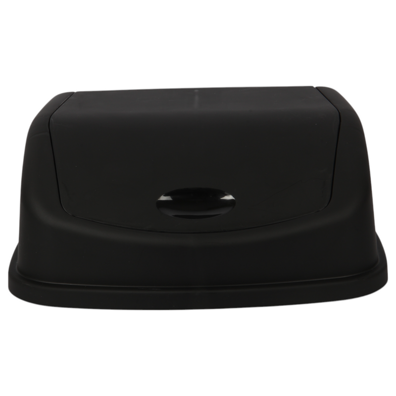 35L Large Swing Top Kitchen Bin. Plastic Dustbin with Flip Top Lid.