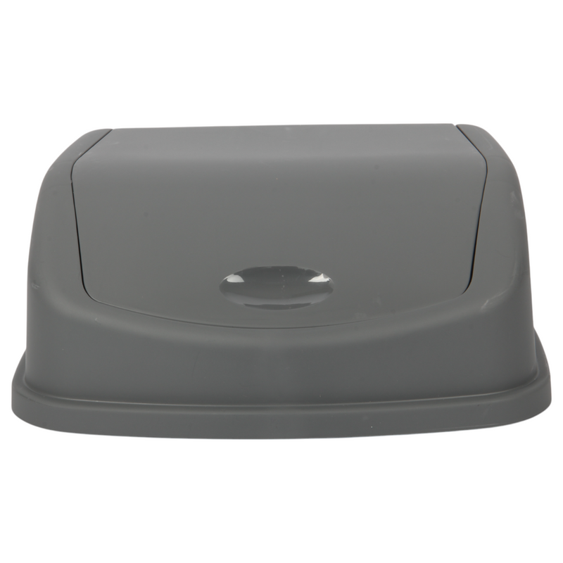 35L Large Swing Top Kitchen Bin. Plastic Dustbin with Flip Top Lid.