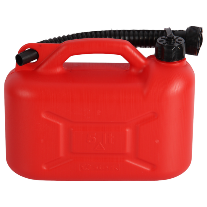 Jolie Max 5L Plastic Fuel Tank Can – Durable Jerry Can for Petrol, Diesel, and Oil Storage with Handle & Flexible Pouring Spout, UN Certified (UN 3H1/Y0.9/150)