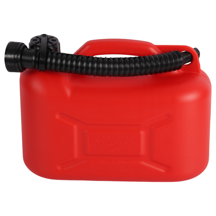 Jolie Max 5L Plastic Fuel Tank Can – Durable Jerry Can for Petrol, Diesel, and Oil Storage with Handle & Flexible Pouring Spout, UN Certified (UN 3H1/Y0.9/150)