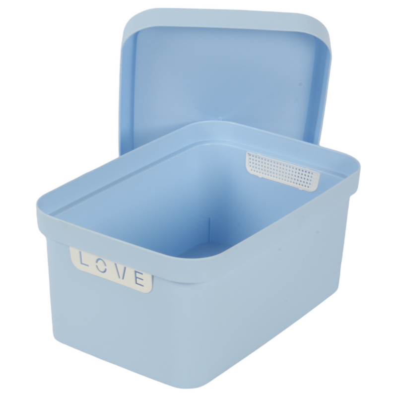Jolie Max 7.5L Smart Storage Box – Stackable & Nestable Plastic Organizer. Space-Saving & Stylish Solution.