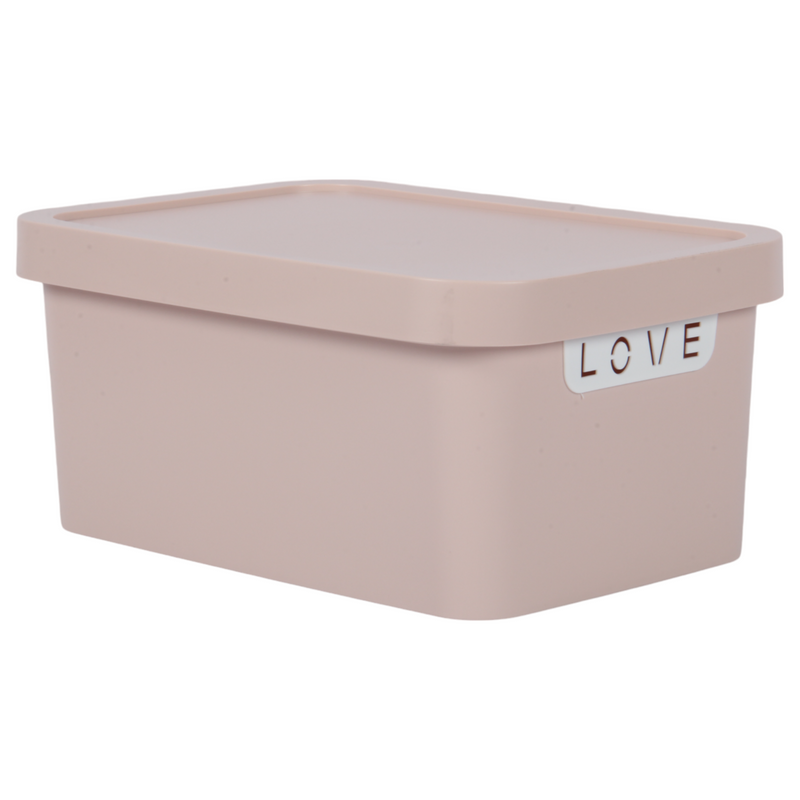 Jolie Max 7.5L Smart Storage Box – Stackable & Nestable Plastic Organizer. Space-Saving & Stylish Solution.