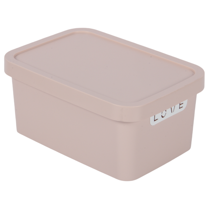 Jolie Max 7.5L Smart Storage Box – Stackable & Nestable Plastic Organizer. Space-Saving & Stylish Solution.