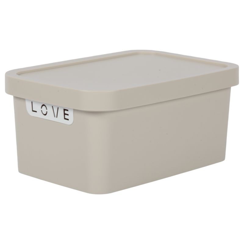 Jolie Max 7.5L Smart Storage Box – Stackable & Nestable Plastic Organizer. Space-Saving & Stylish Solution.