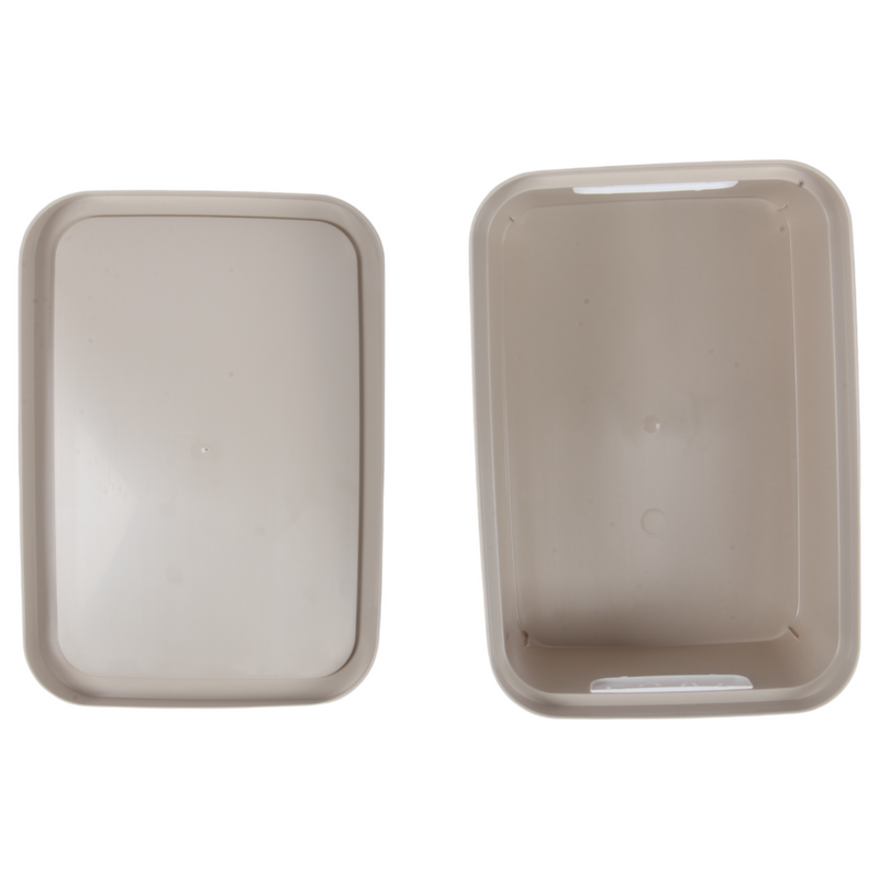 Jolie Max 7.5L Smart Storage Box – Stackable & Nestable Plastic Organizer. Space-Saving & Stylish Solution.