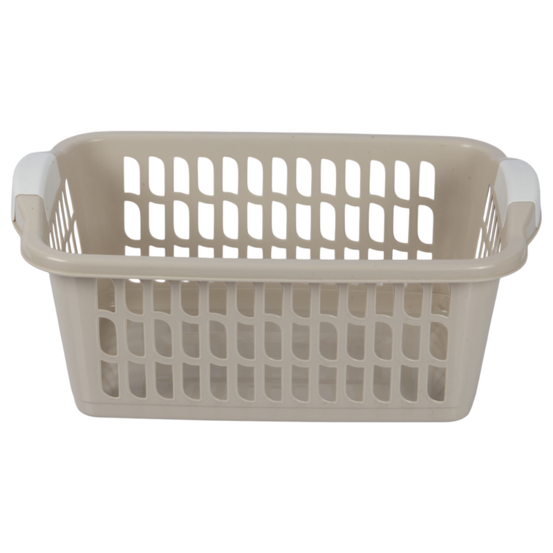Jolie Max 30L Rectangular Plastic Laundry Baskets. (Pack of 3)