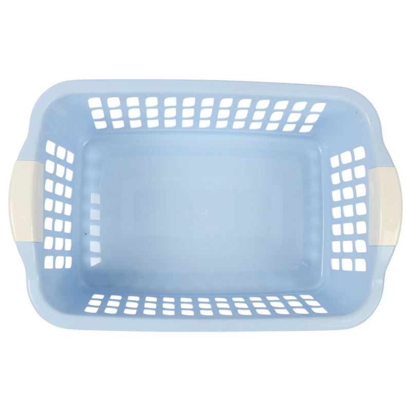 Jolie Max 30L Rectangular Plastic Laundry Baskets. (Pack of 3)