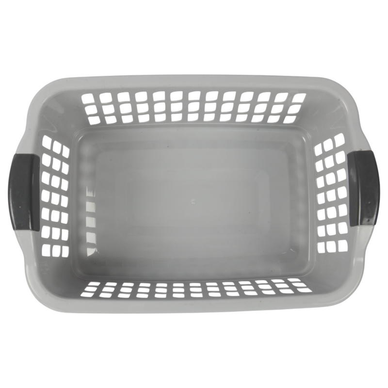 Jolie Max 30L Rectangular Plastic Laundry Baskets. (Pack of 3)
